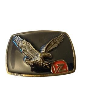 Y2K Von Zipper Eagle Belt Buckle